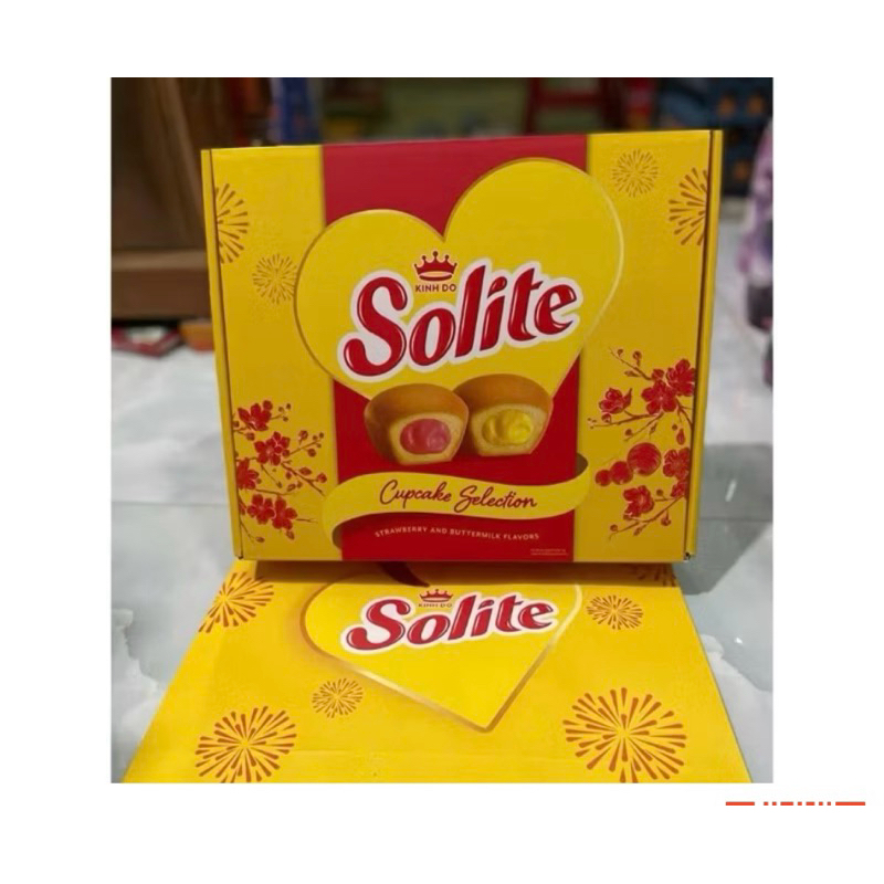 Bánh Solite Tết Kinh Đô hộp 288g kèm túi xách