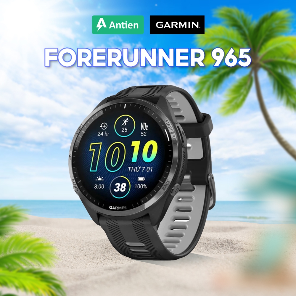Đồng hồ thể thao thông minh GPS Garmin Forerunner 965 - Hàng chính hãng