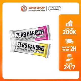 Bánh ăn liền Protein Biotech Zero Bar - WHEYSHOP HCM