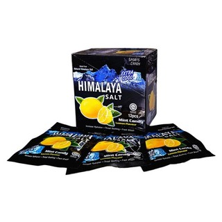 BIGFOOT -- HỘP 12 gói x 15g -- KẸO BẠC HÀ CHANH MUỐI HIMALAYA SALT Mint Candy Lemon Flavour (HALAL)