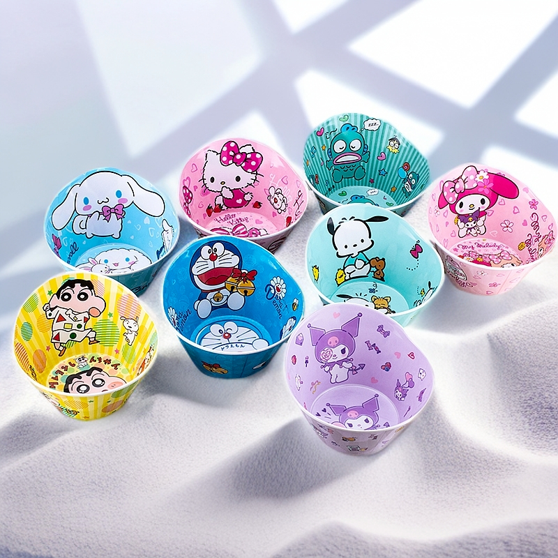 🌸TÔ BÁT 3D HELLO KITTY DOREMON & FRIENDS