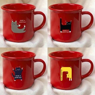  Cốc sứ hình thú cưng chó mèo đáng yêu ly sứ hình mèo cute hình mèo lười chó thả tim | Mini Cozy 
