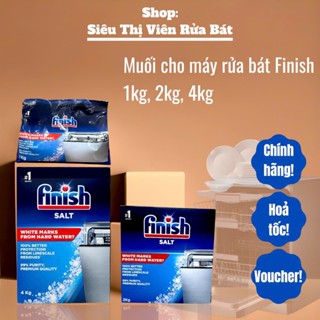  Muối rửa bát Finish hộp to tiết kiệm  dùng cho máy rửa bát  