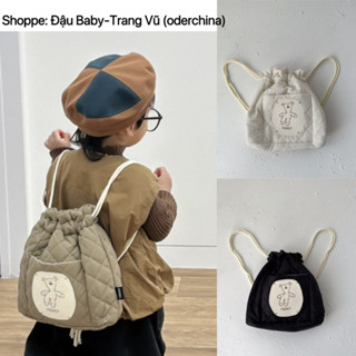 Balo dây rút cho bé in hình dễ thương hàng quảng châu 