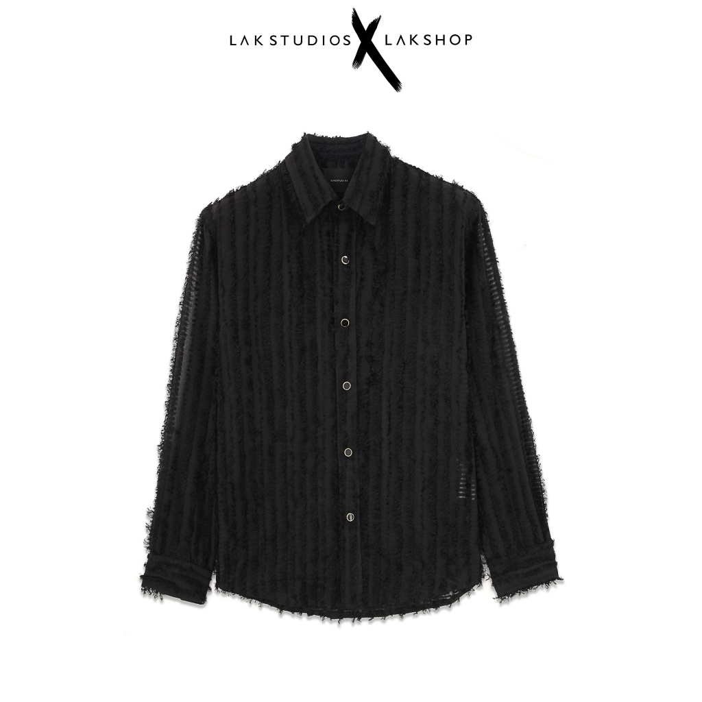 Áo Lak Studios Tassels Striped Shirts