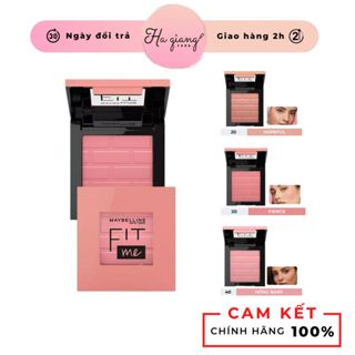 Phấn Má Hồng Dạng Nén, Mịn Lì Chuẩn Màu Maybelline Fit Me Mono Blush 4.5g