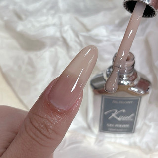 Sơn  gel  màu thạch nâu sữa 08-thương hiệu KISIEL-18ml-TIB NAIL 