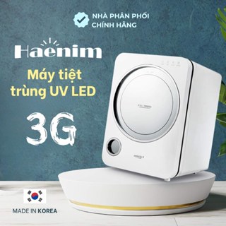 MÁY TIỆT TRÙNG SẤY KHÔ BÌNH SỮA HAENIM UV LED 3G Bảo hành 30 tháng tốt nhất thị trường