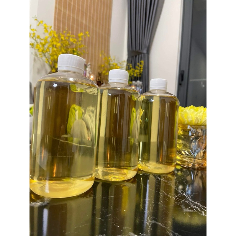 DẦU DỪA THỦ CÔNG - DẦU DỪA BẾN TRE - DẦU DỪA NGUYÊN CHẤT chai 500ml to đùng