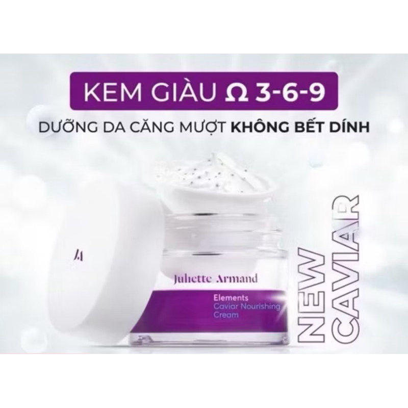 (Bản Mới) Ja - CAVIAR NOURISHING CREAM Kem dưỡng chống nhăn dầu dưỡng chất Caviar 50ml