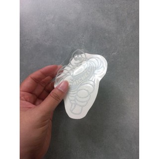 Tem Michelin phản quang 10x8.5cm có sẵn keo dán