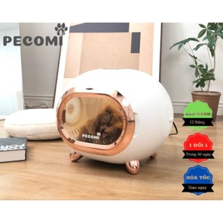   Có Sẵn - Khử khuẩn Ozone  Lồng Chuồng Hộp Sấy Thú Cưng Chó Mèo Chuyên Dụng Pecomi X. 