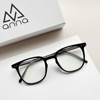 Gọng kính chính hãng ANNA thiết kế dáng vuông kết hợp kim loại và nhựa 400NA038