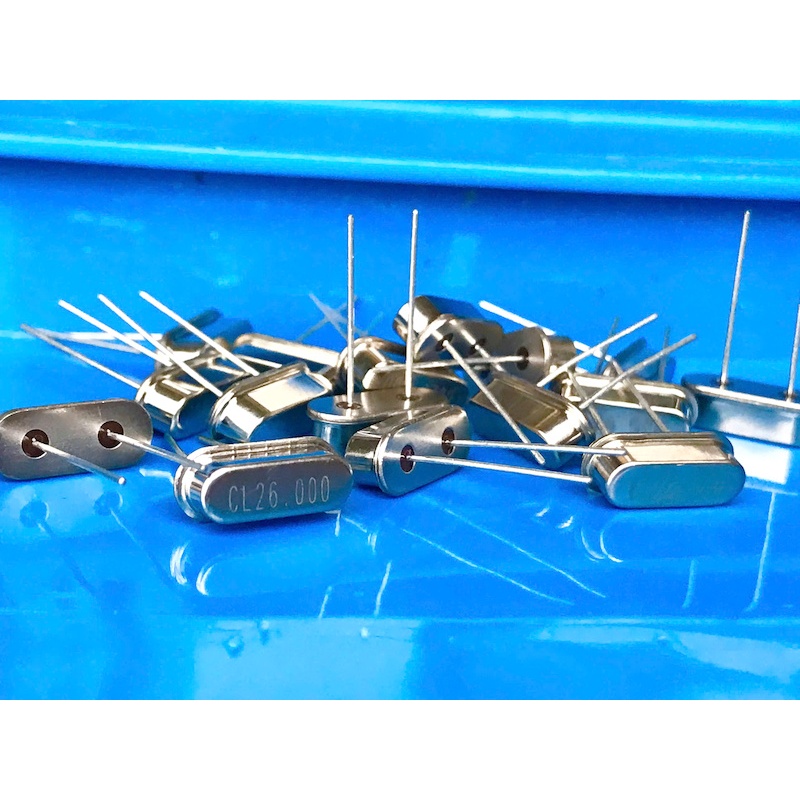 Combo 10 chiếc Thạch anh sắt 2 chân 26Mhz
