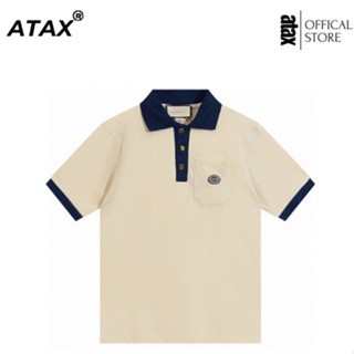 Áo polo GC Blend Pique thêu logo basic nam nữ cao cấp Áo polo GC thêu logo nam nữ mới nhất