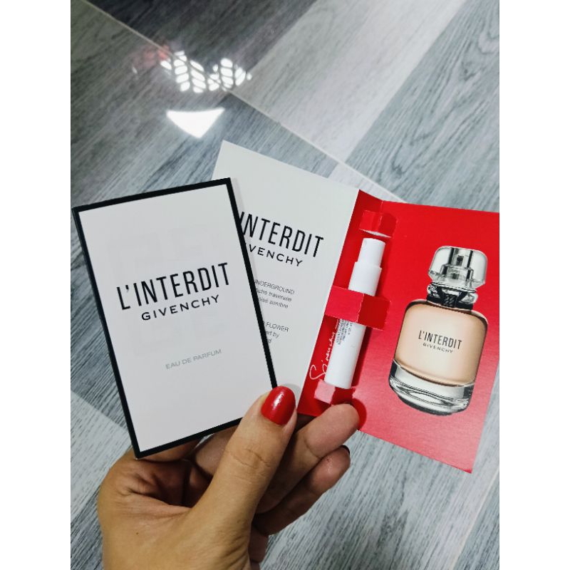 vial nước hoa givenchy linterdit edp