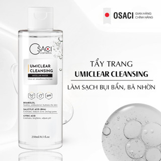  Nước Tẩy Trang Làm Sạch Sâu – UmiClear Cleansing 250ml Sạch Mụn Ẩn Dịu Nhẹ Cho Da Nhạy Cảm 