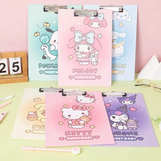 Bìa Kẹp Tài Liệu A4 Sanrio Dày Dặn - Kẹp Giấy Cỡ Lớn, Bảng Kẹp Cứng Cho Học Sinh, Văn Phòng, Thiết Kế Đẹp Phong Cách INS