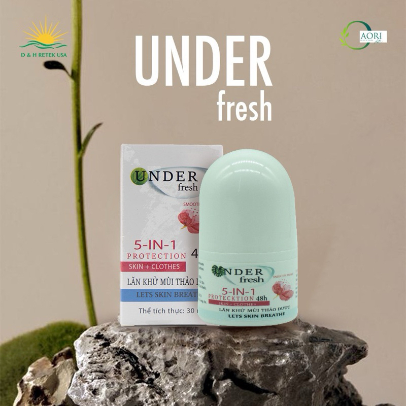Lăn Khử Mùi UNDER FRESH 5 in 1