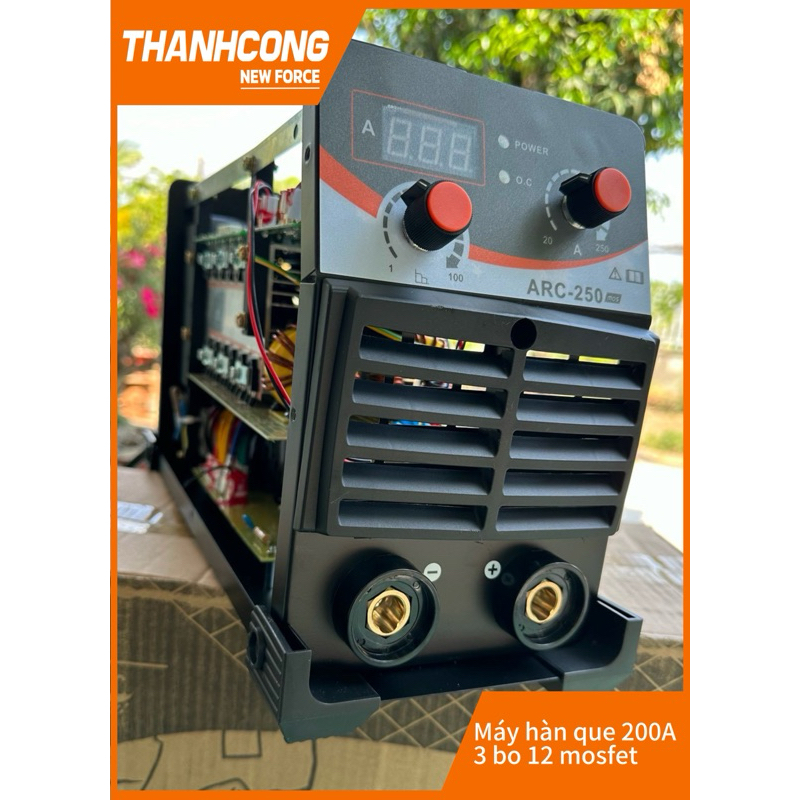 Máy hàn que thương hiệu ARC-250 3 bo bảo hành 3 tháng,hàn được que 3l2