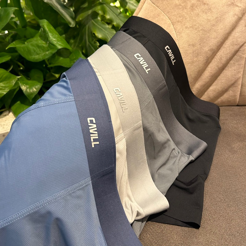 Quần Sịp Đùi Nam CAVILL. Chất vải thông hơi, kháng khuẩn, khử mùi công nghệ Seamless không đường may