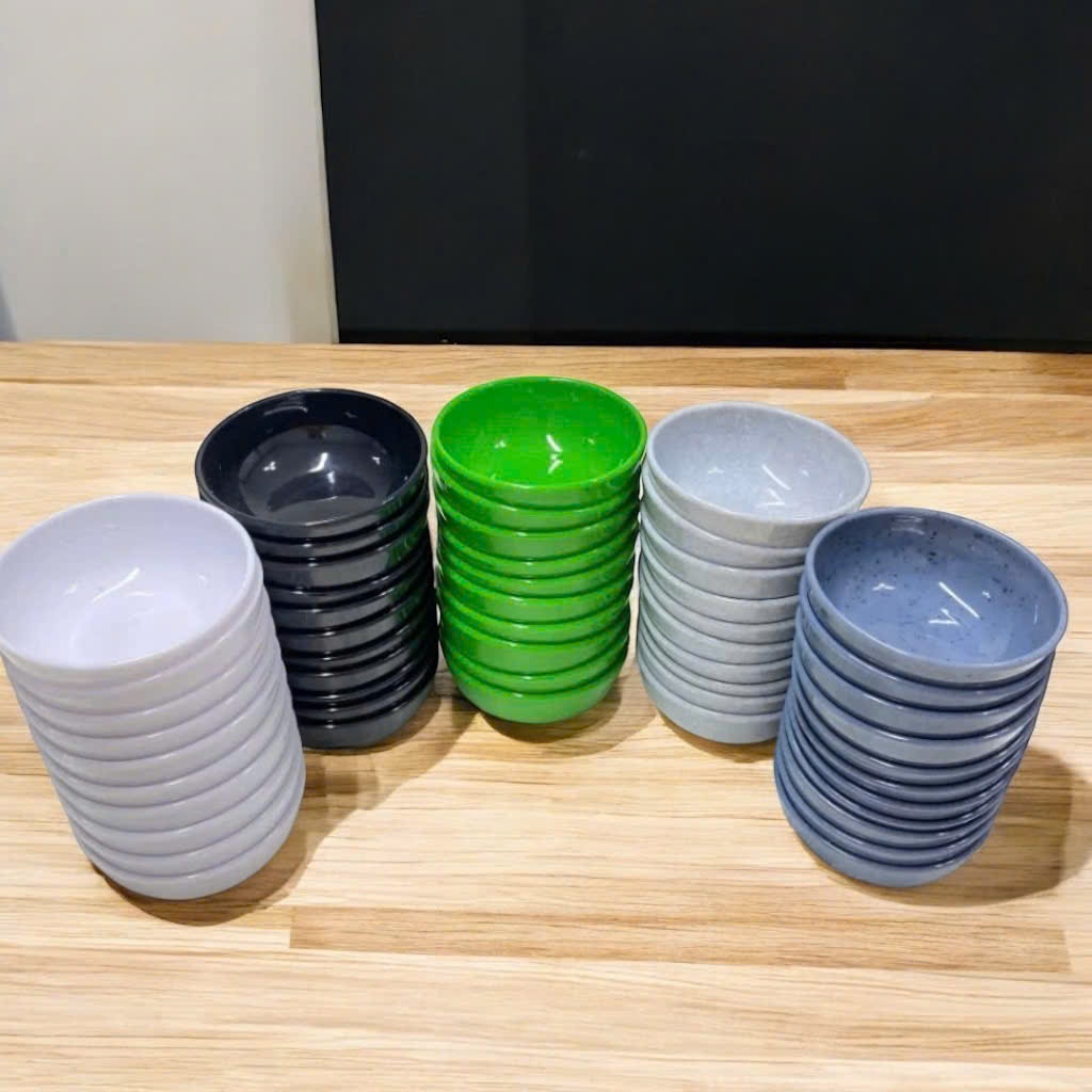 Bộ 10 Chén Bát Chấm, Đĩa Chấm Nhựa MELAMINE, Bát Đựng Gia Vị Nước Chấm, Chén Chấm Cho Nhà Hàng - Trường An VN
