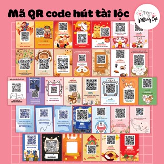 In Mã QR Code Thu Hút Tài Lộc, Decal Dán, Bảng Mica Menu, Thiết Kế Cực Đẹp Theo Yêu Cầu