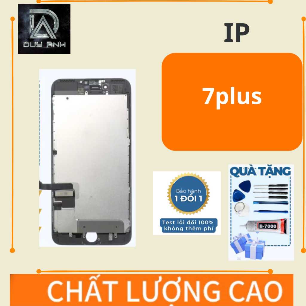 Màn Hình Cho IP 7 PLUS Thay Thế Cho Điện Thoại Hư Màn Hình -  (Tặng kèm keo dán, bộ sửa)