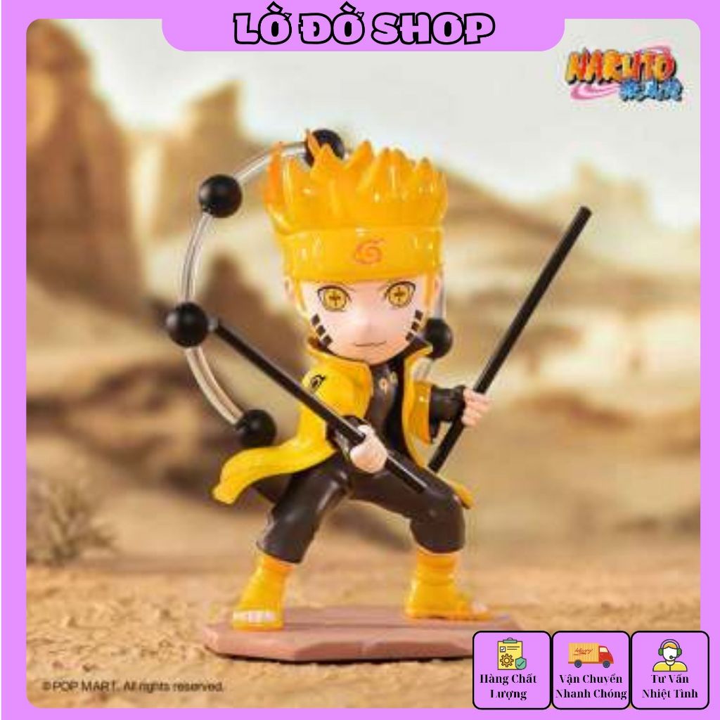POP MART NARUTO Ninkai Taisen Series - Mô hình NARUTO - BLIND BOX Chính Hãng Có Sẵn