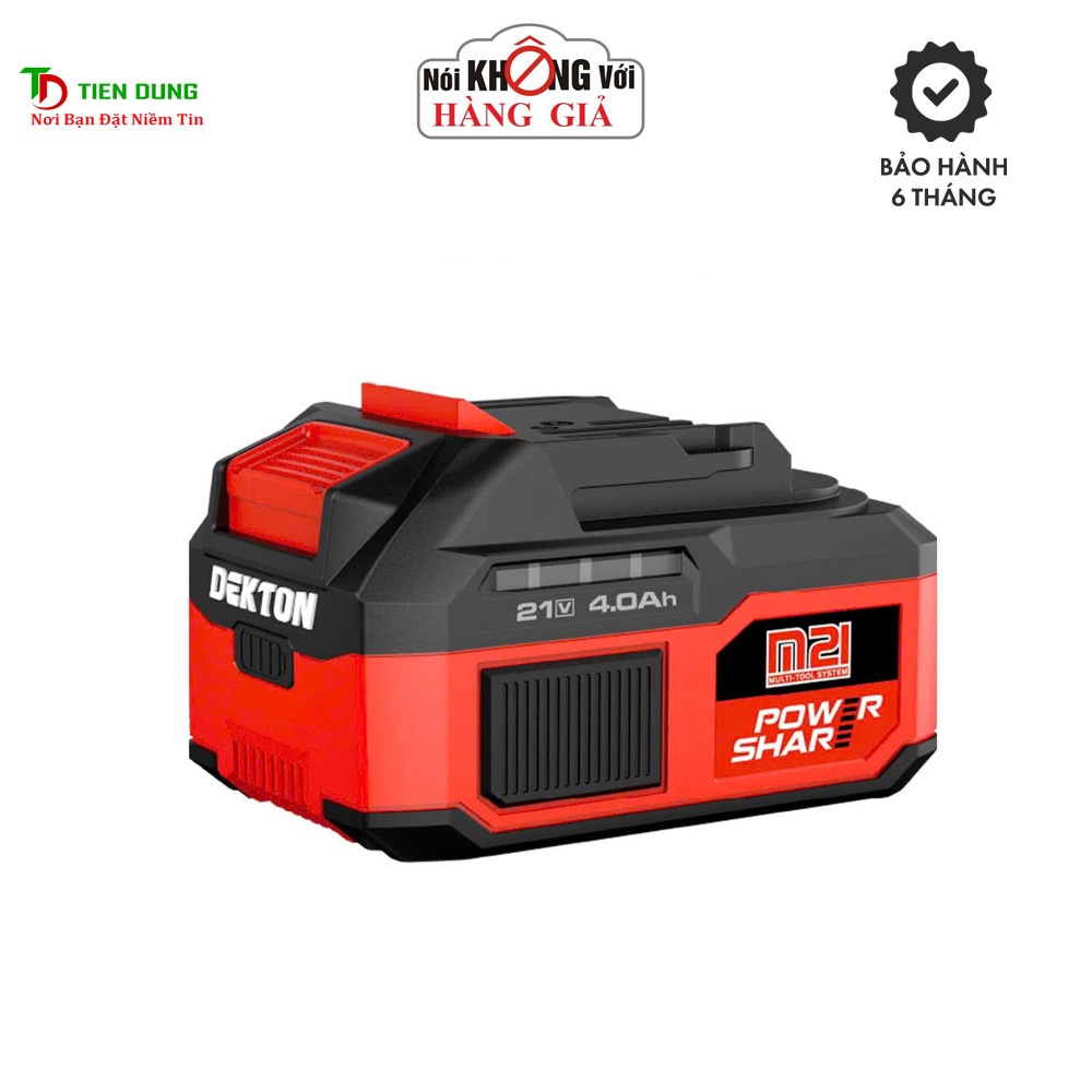 Pin DEKTON M21-B4055A Dung Lượng 4Ah Dòng Xả 55A Chân Pin Phổ Thông