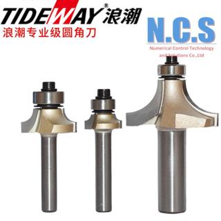  Tideway AC0602 - Mũi dao phay gỗ CNC bo góc R có bi loại cho máy cầm tay 