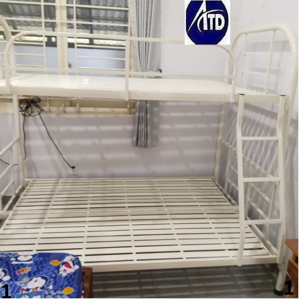 Giường sắt giá rẻ nhiều kích thước (0,8cm x 2m , 1mx2m , 1m2x2m , 1m4x2m , 1m6x2m , 1m8x2m )-giường 
