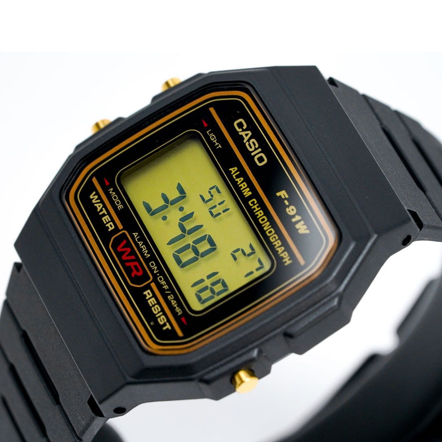 Đồng hồ nam nữ chính hãng Casio Anh Khuê huyền thoại Series F-91 F-94 F-200 F-201 tuổi thọ pin 7 năm | BigBuy360 - bigbuy360.vn