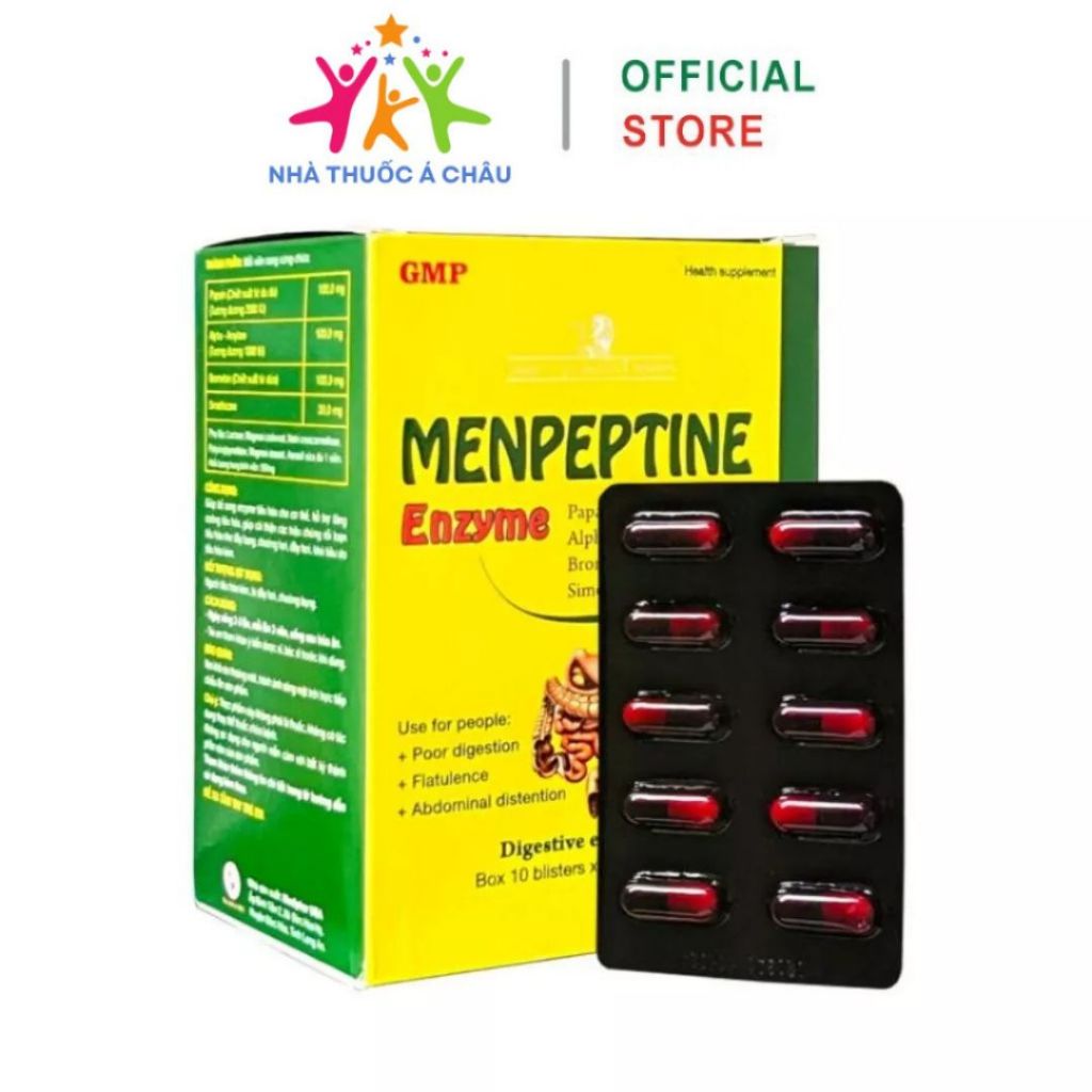 Men Hỗ Trợ Tiêu Hóa Menpeptine ENZYME - DROPS - GOLD