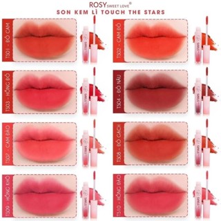 Son Kem Lì Rosy Công Nghệ Hàn Quốc lên màu chuẩn, mềm môi, không chì an toàn cho phụ nữ mang thai