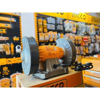 Máy mài đá 2 đầu INGCO BG61502 công suất 150W - đá mài 150mm, INGCO BG83502 công suất 350W - đá mài 200mm.