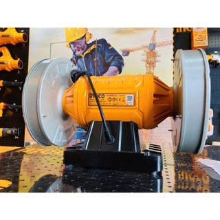 Máy mài đá 2 đầu INGCO BG61502 công suất 150W - đá mài 150mm, INGCO BG83502 công suất 350W - đá mài 200mm.