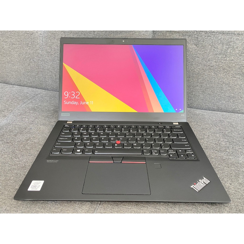 Laptop cũ Lenovo Thinkpad X13 Gen 1 Core i7-10610U RAM 16G SSD 512G | Màn 13.3' FHD