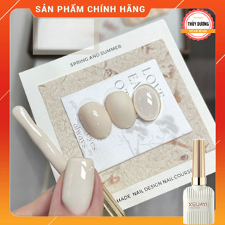 [Đậu] Sơn gel Xeijayi chính hãng siêu đặc màu trắng đậu nành 15ml