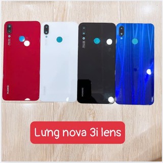 Vỏ lưng Huawei  Nova 3i,kèm kính Camera