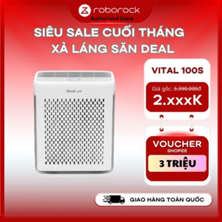 Máy Lọc Không Khí Hút Lông Thú Cưng Levoit Vital 100S - 52m2 | Bảo Hành 24 Tháng | Roborock Authorized Store