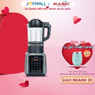 Máy Làm Sữa Hạt Magic Korea A-96B 800W, Hàng Chính Hãng, 6 Lưỡi Dao, 12 Chế Độ Nấu, Cảm Ứng -JoyMall