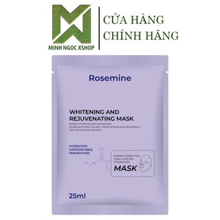  Mặt nạ dưỡng trắng da Rosemine Whitening and Rejuvenating Mask 25ML 