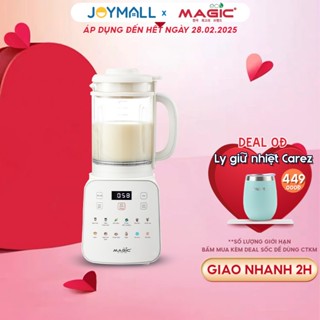 Máy xay nấu sữa hạt đa năng MAGIC Eco AC-143 1.75L, Hàng chính hãng, lớp men chống dính - JoyMall