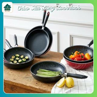 Chảo sâu lòng Lock and Lock Beet 26 cm, chảo rán chống dính dẫn nhiệt tốt cho mọi loại bếp - Bếp Home