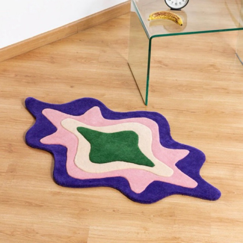 Thảm Trang Trí Nội Thất Candy Oyster Handmade- Candy Oyster Rug