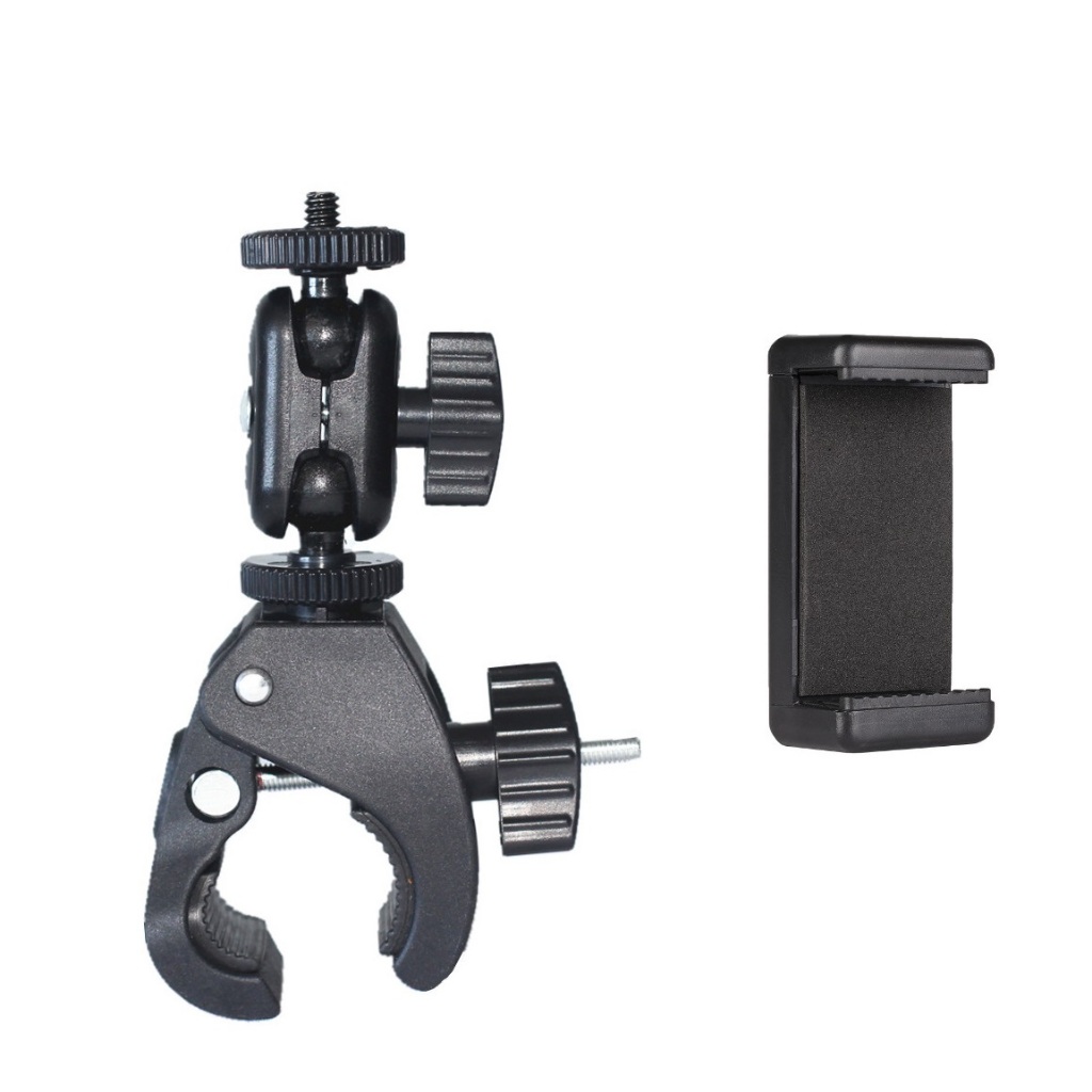 Kẹp gopro điện thoại đa năng xoay 360 độ