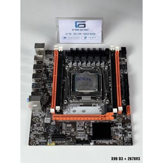 Combo Main X99 Sniper DDR3 + CPU 2666V3 (mạnh bằng i5 10400F) + Ram 16GB (Combo Chiến Game Online, Gata5,...)