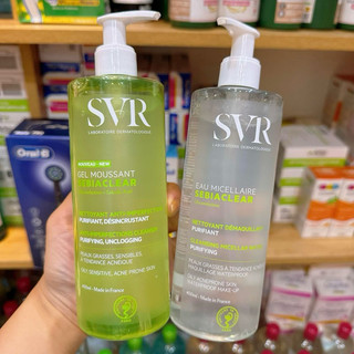 Sữa rửa mặt SVR Pháp Cho Da Dầu Mụn,Sữa Rửa Mặt Dành Cho Da Nhờn SVR 400ml