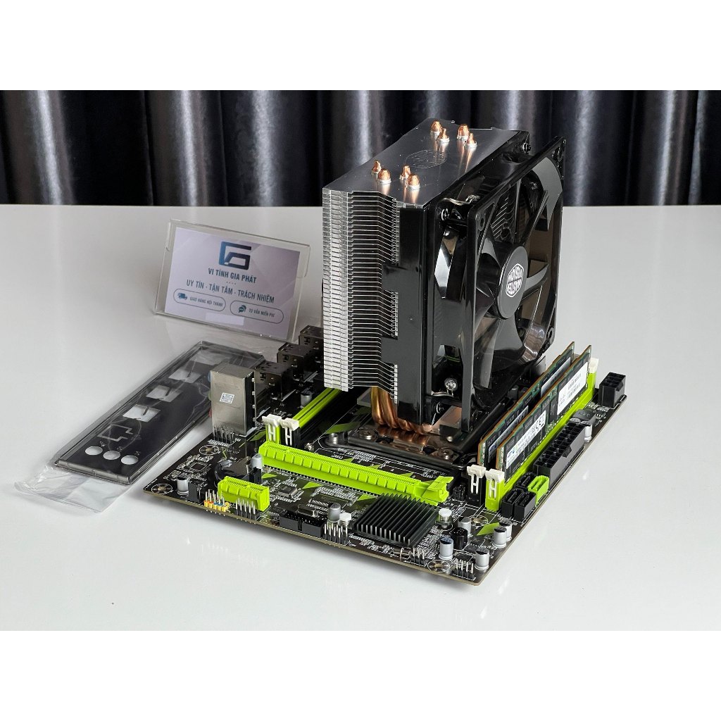 Combo Mainboard X79 + CPU E5 2696 V2 + Ram 16GB ECC + Fan T400i (Hoặc K400) giá tốt ráp máy cực xịn - BH 03 Tháng | BigBuy360 - bigbuy360.vn